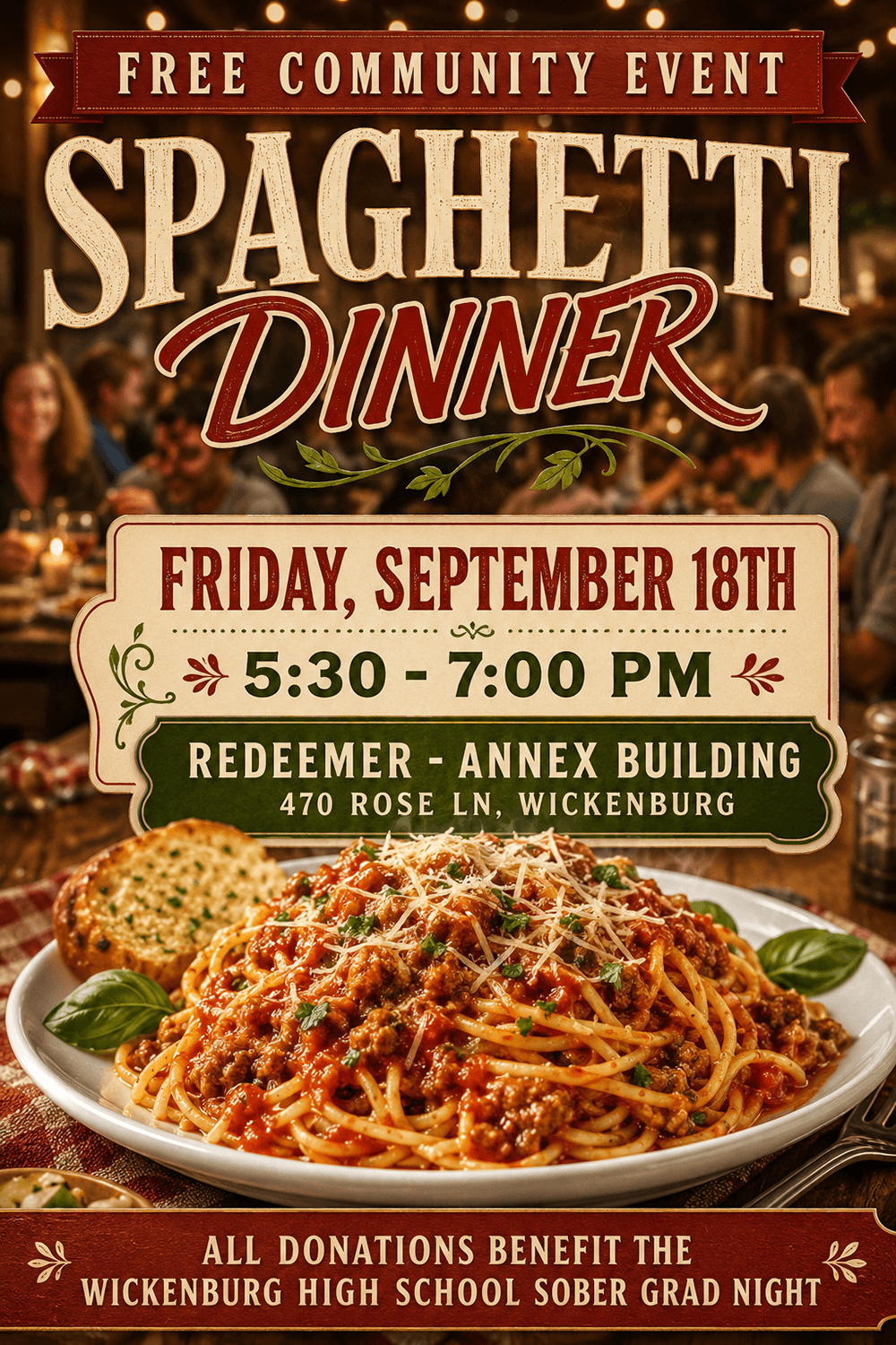 Redeemer Spaghetti Dinner copy